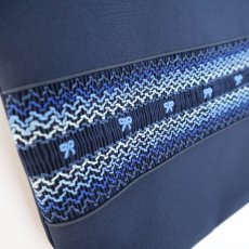 画像3: 完成スモッキング刺繍帯 (3)